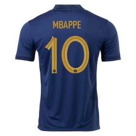 Maillot/Tenue France Mbappé 10 Domicile Coupe du monde 2022